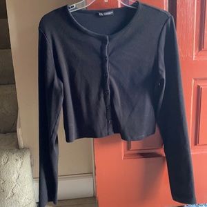 Black Zara Top